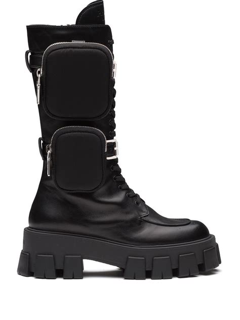 prada laarsjes bont|Luxury Boots for Women .